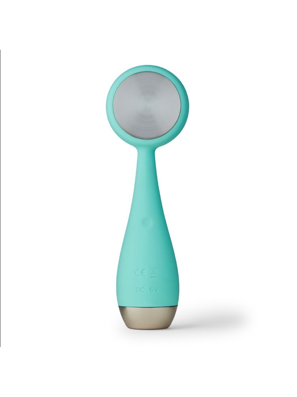 NWT PMD Clean Pro Teal Silicone Facial Cleansing Brush for Great Skin